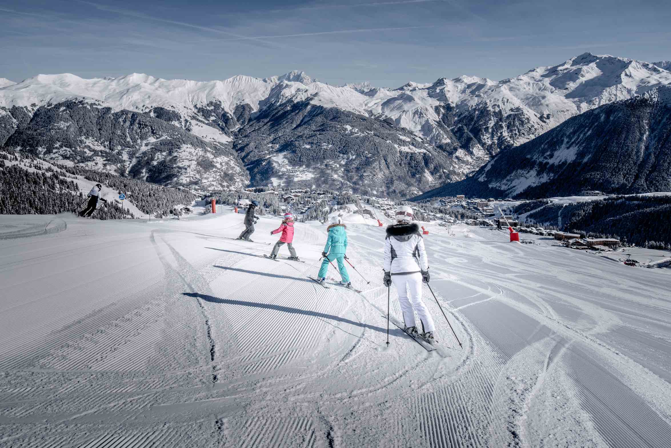 Le ski à Courchevel